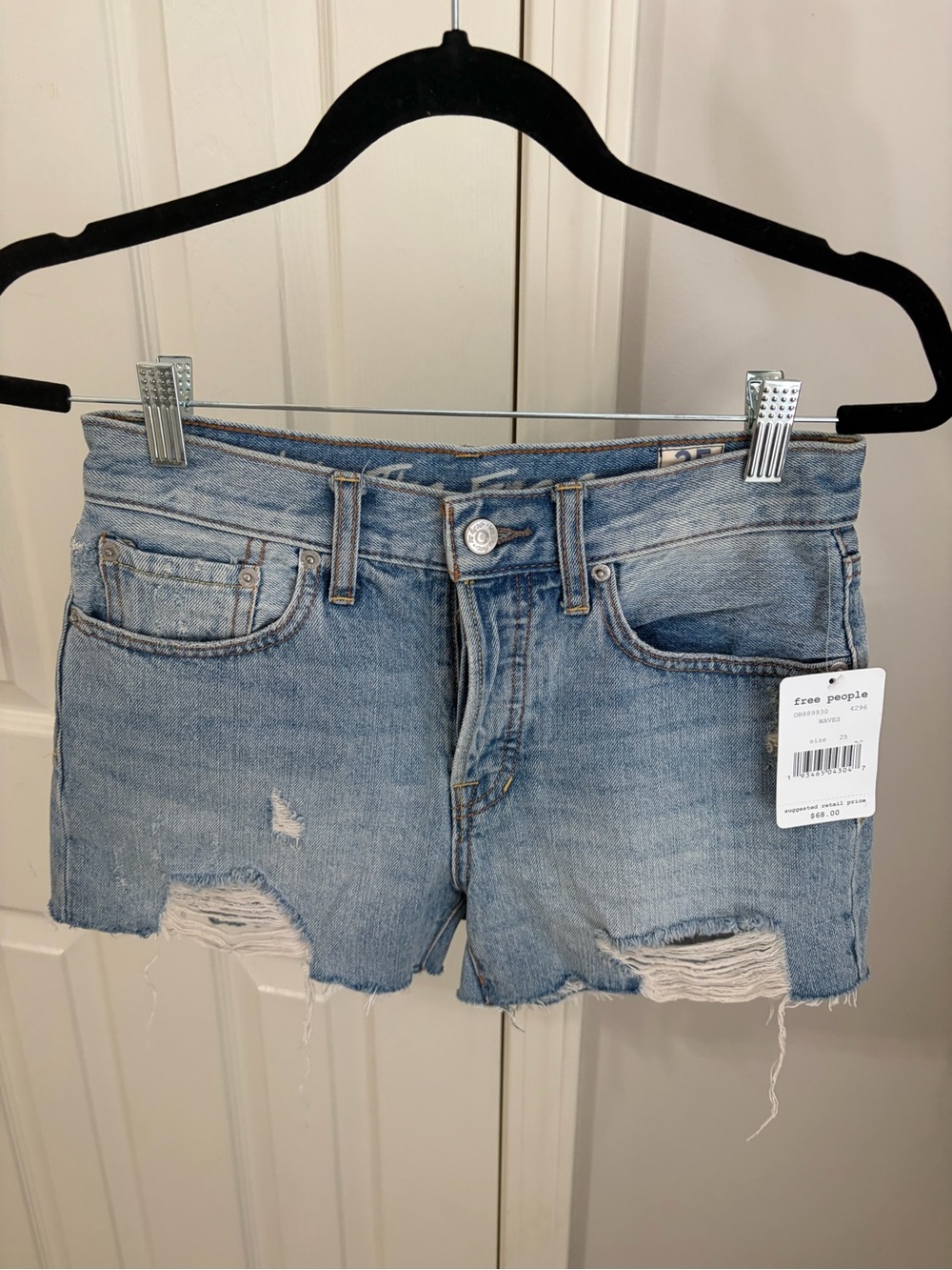 Free People Denim shorts